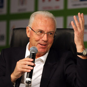 Franz Beckenbauer of Germany during day 2 of Soccerex 2009 in Johannesburg South Africa©Barry Aldworth/Backpagepix