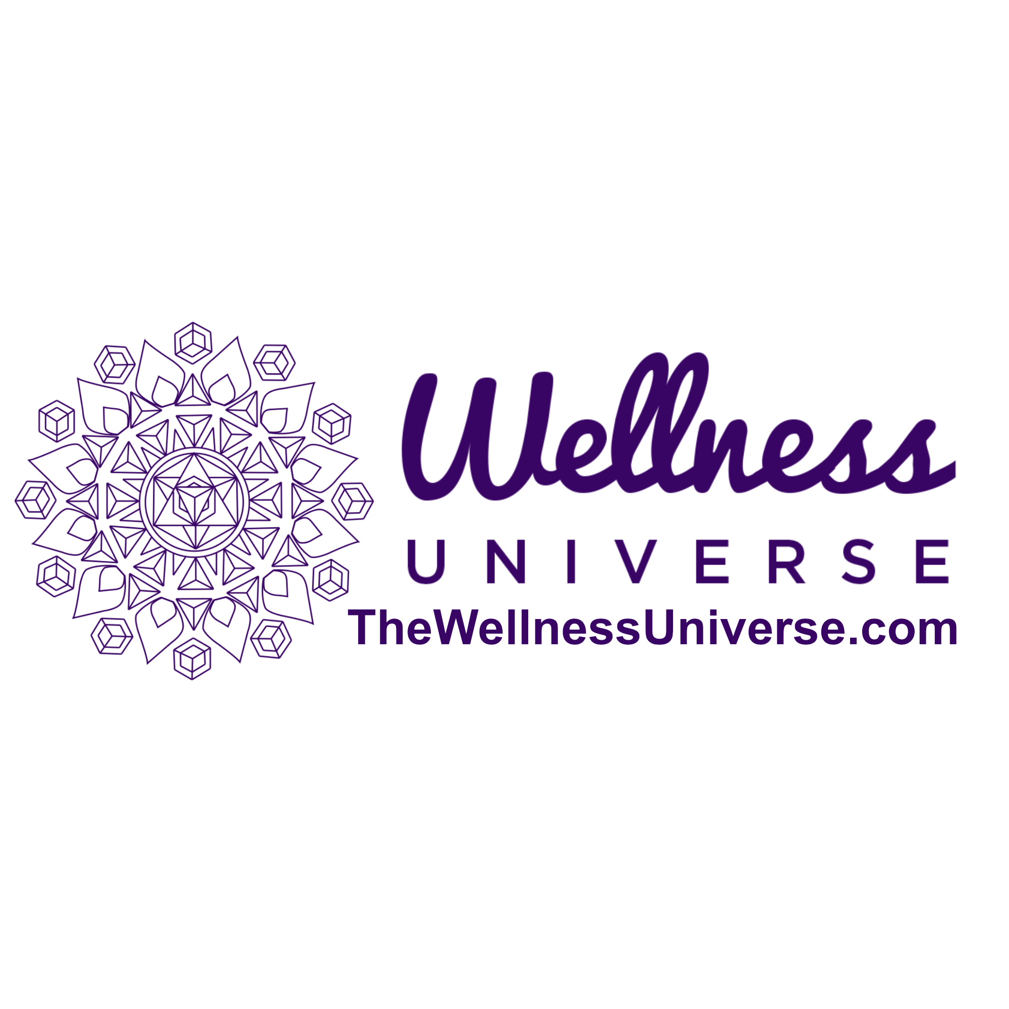The Wellness Universe logo purple png The Wellness Universe logo purple png